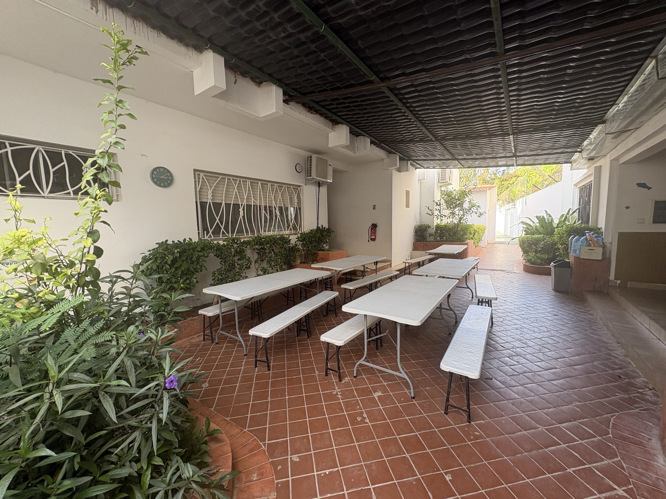 Réfectoire de l'École Saint-Exupéry, temps méridien